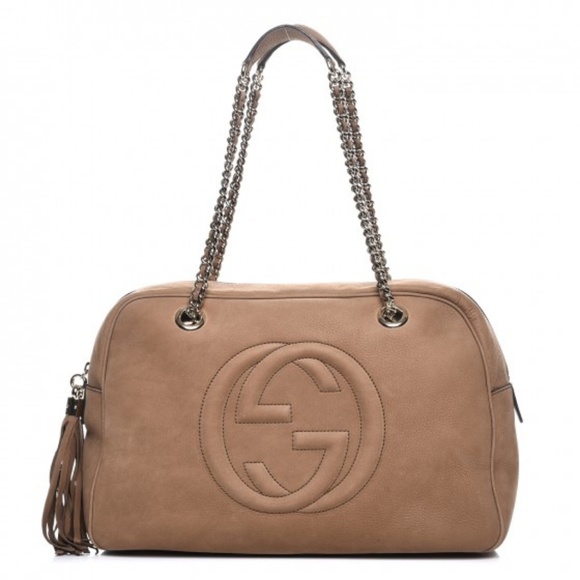 Gucci Handbags - Gucci Nubuck Soho Bag